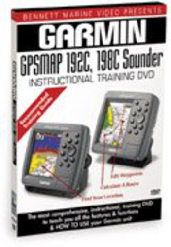 Garmin GPS Map: 192C-198C Sounder Chartplotter - DVD
