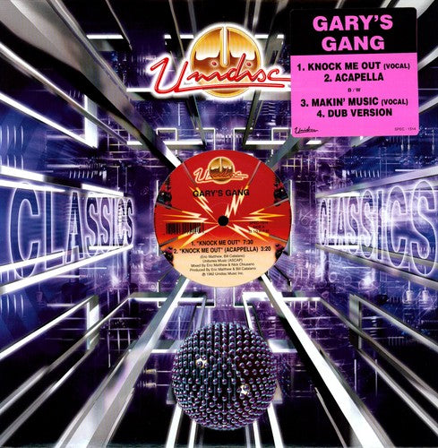 Gary's Gang Knock Me Out/Makin Music - Record Album - Vinyl LP
