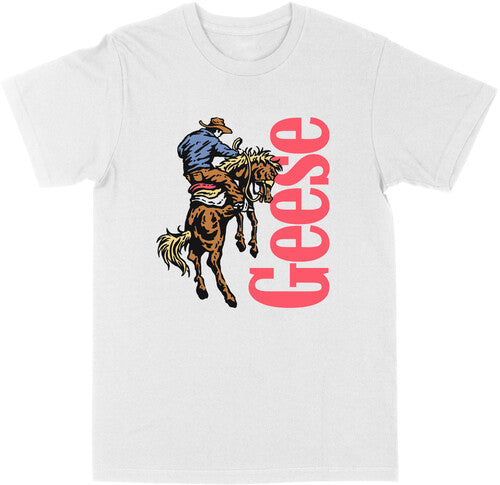 Geese Geese - 3D Cowboy - T-Shirt - X-Large (White)