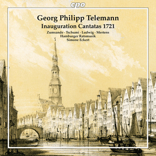 Genevieve Tschumi Telemann: Inauguration Cantatas 1721; Fantasias - CD Album