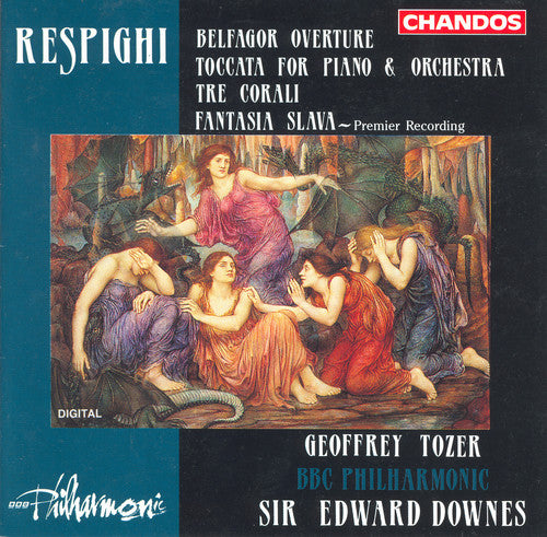 Geoffrey Tozer Belfagor Overture / Toccata for Piano - CD Album