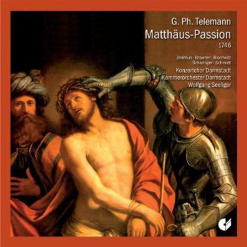 Georg Philipp Telemann Saint Matthew Passion - CD Album