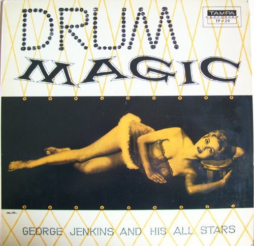 George Jenkins Drum Magic - Record Album - Vinyl LP