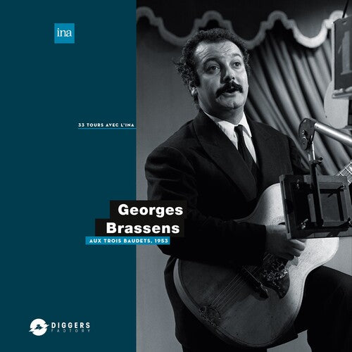 GEORGES BRASSENS Aux Trois Baudets 1953 - Record Album - Vinyl LP