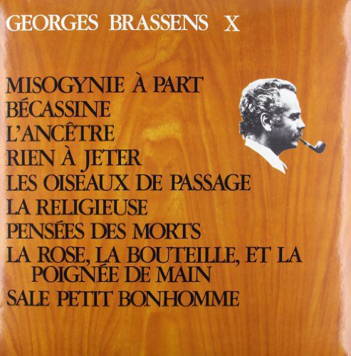 GEORGES BRASSENS Vol. 12-Misogynie a Part - Record Album - Vinyl LP