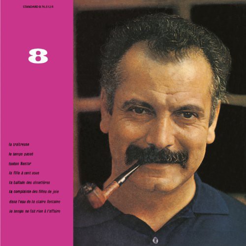 GEORGES BRASSENS Vol. 8-Le Temps Ne Fait Rien a L'affaire - Record Album - Vinyl LP