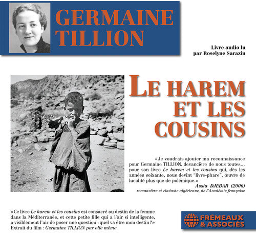 Germaine Tillion Le Harem Et Les Cousins - Lu Par Roselyne Sarazin - 2-Disc CD Album