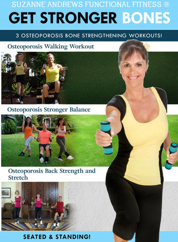 Get Stronger Bones 3 Workouts for Osteoporosis - DVD