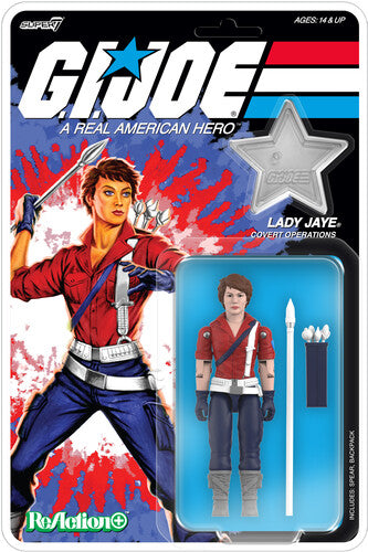 G.I. Joe Reaction+ Wave 08 - Lady Jaye (America's Super7 - G.I. Joe - ReAction+ Wv8 - Lady Jaye (America's 250th Anniversary) - CD Album