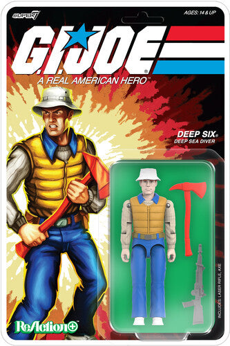 G.I. Joe Reaction+ Wave 09 - Deep Six (Comic) G.I. Joe - ReAction+ Wv9 - Deep Six (Comic) - CD Album