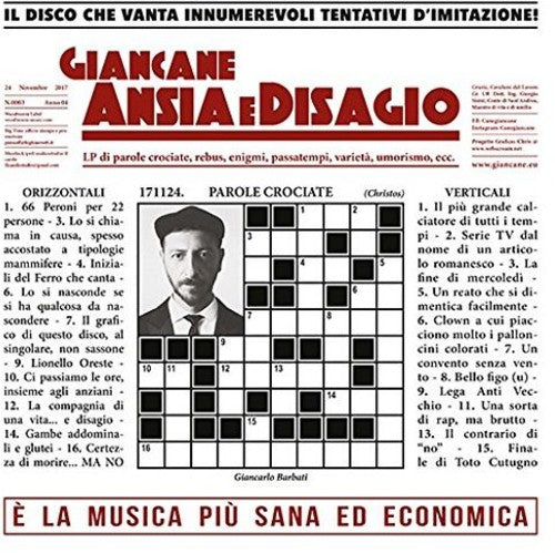 Giancane Ansia E Disagio - Record Album - Vinyl LP