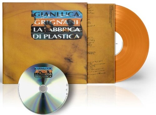 Gianluca Grignani La Fabbrica Di Plastica - Double Record Album - Vinyl LP