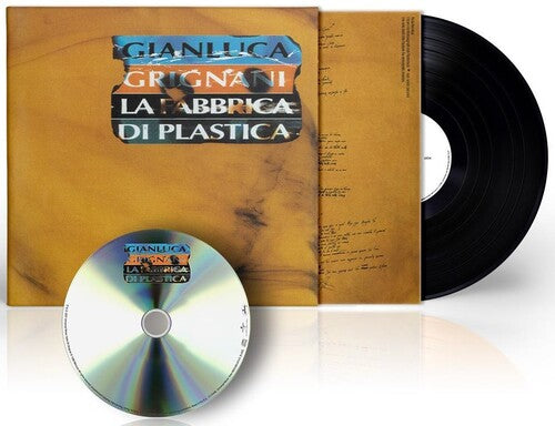 Gianluca Grignani La Fabbrica Di Plastica (LP+CD) - Double Record Album - Vinyl LP