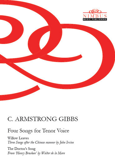 Gibbs Four Songs for Tenor Voice - CD Album