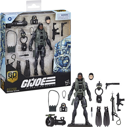 Gij Cs 60 Action Sailor Recon Diver G.I. Joe - Classified Series 60th Anniversary - Action Sailor: Recon Diver Action Figure - CD Album