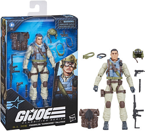 Gij Cs Franklin Airborne Talltree G.I. Joe - Classified Series - #115 Franklin Airborne Tall Tree Action Figure - Action Figure