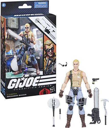 Gij Cs Hobbes G.I. Joe - Classified Series - #106, Dreadnok Buzzer Action Figure - Action Figure