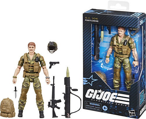 Gij Cs Ss Flanders G.I. Joe - Classified Series - #156, Footloose Action Figure - Collectibles