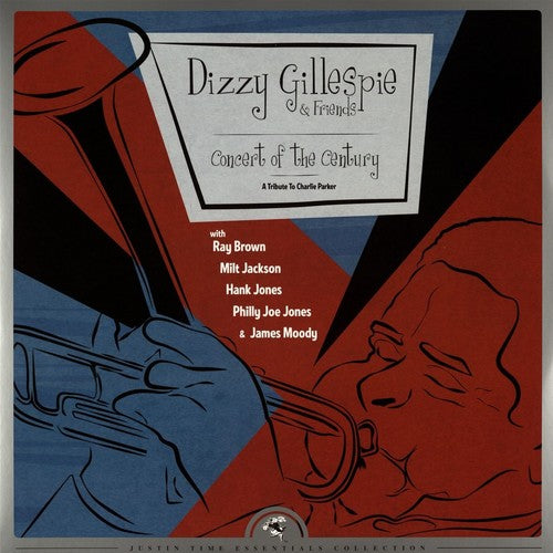 Gillespie, Dizzy & Friends Concert Of The Century - A Tribute To Charlie Parker - Double Record Album - Vinyl LP