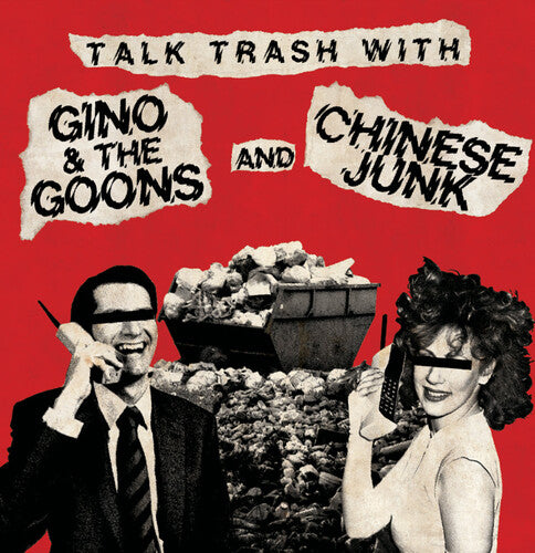 Gino And The Goons & Chinese Junk Talk Trash With - Record Album - Vinyl LP