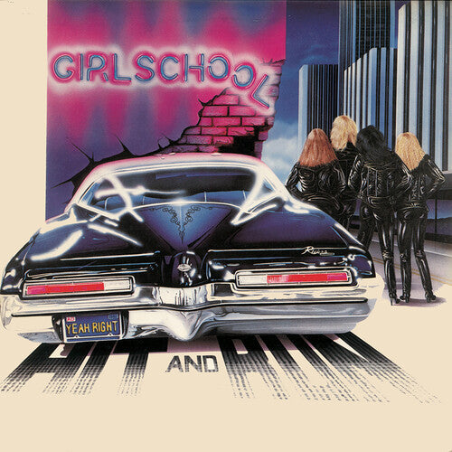 Girlschool Hit And Run - Record Album - Vinyl LP