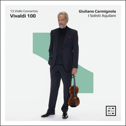 Giuliano Carmignola Vivaldi 100 - 13 Violin Concertos - 2-Disc CD Album