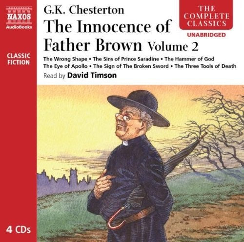 G.K. Chesterton Innocence of Father Brown - 4-Disc CD Album