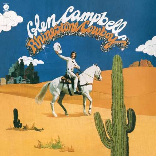 Glen Campbell Rhinestone Cowboy - Record Album - Vinyl LP
