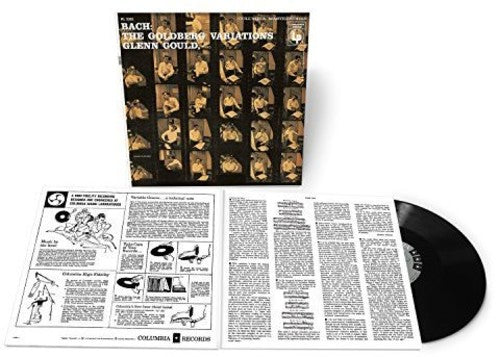 Glenn Gould Bach: Goldberg Variations BWV 988 (1955 Recording) - Record Album - Vinyl LP