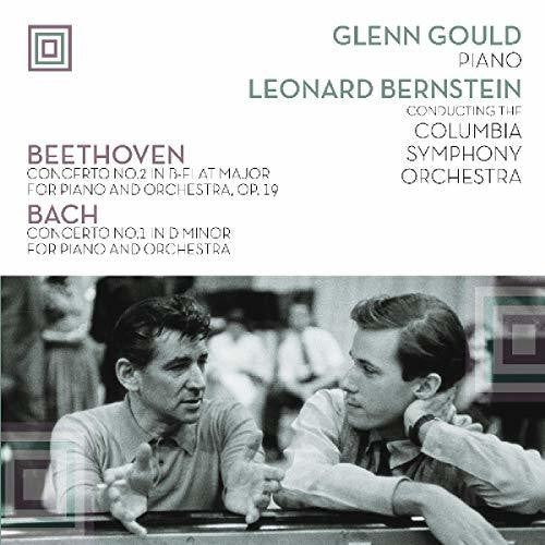 Glenn Gould Plays Beethoven Concerto 2 & Bach Concerto 1 - Record Album - Vinyl LP