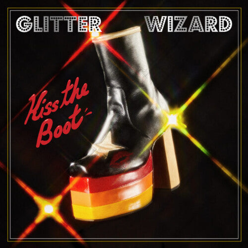 GLITTER WIZARD Kiss The Boot - Record Album - Vinyl LP
