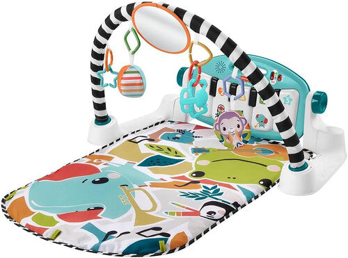 Glow and Grow Fisher Price Glow and Grow Kick & Play Piano Gym, Blue - CD Album