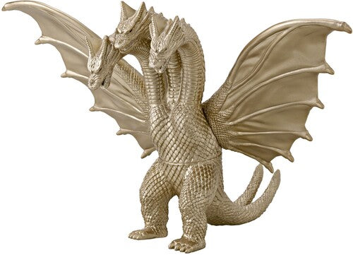 Godzilla Monster Series - King Ghidorah 1991 Bandai - Godzilla Monster Series - King Ghidorah (1991) Figure - CD Album