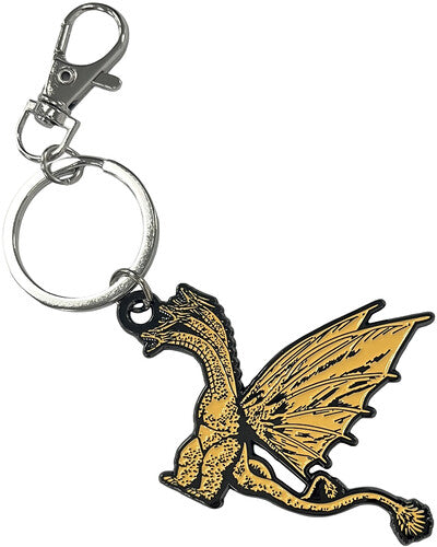 Godzilla Original Series - King Ghidora Side Ename Godzilla Original Series - Enamel Metal Keychain - King Ghidorah Side - CD Album