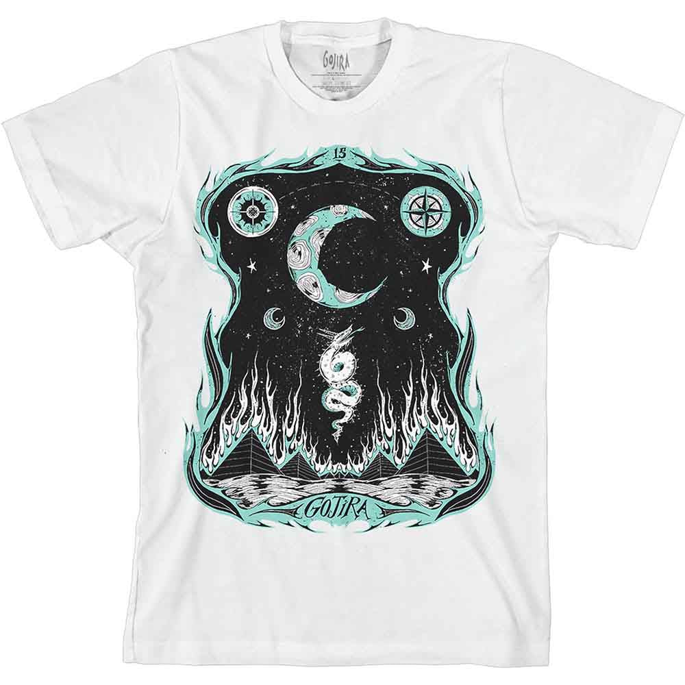 Gojira Dragons Dwell White