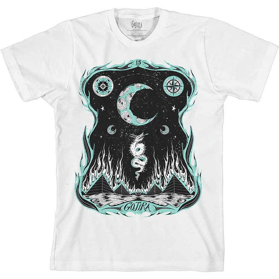 Gojira Dragons Dwell White