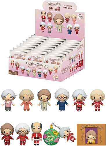 Golden Girls Seasonal 3D Foam Bag Clip 24Ct Pdq Golden Girls - Seasonal 3D Foam Bag Clip 24ct PDQ Display - 24-Disc Collectibles
