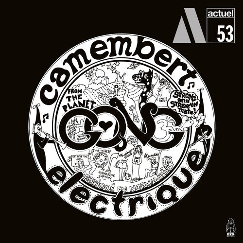 Gong Camembert Electrique - Record Album - Vinyl LP