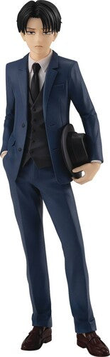Good Smile Company Good Smile Company - Attack On Titan - Pop Up Parade - Levi Suit PVC Figure - Collectible