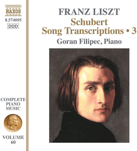 Goran Filipec Schubert Song Transcriptions Vol. 3 - CD Album
