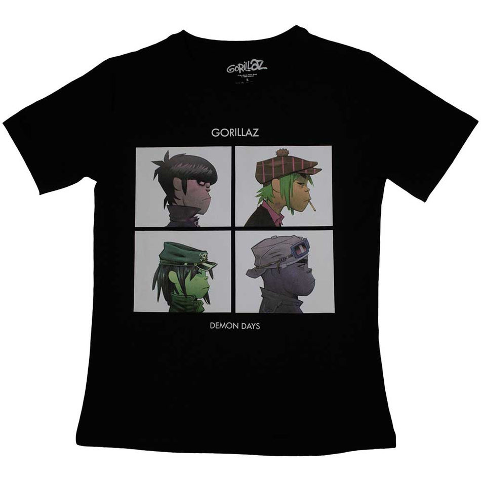 Gorillaz Demon Days Black