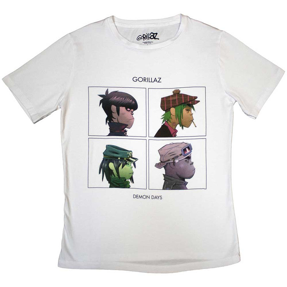 Gorillaz Demon Days White