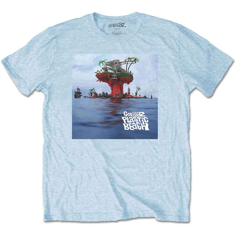 Gorillaz Plastic Beach Blue