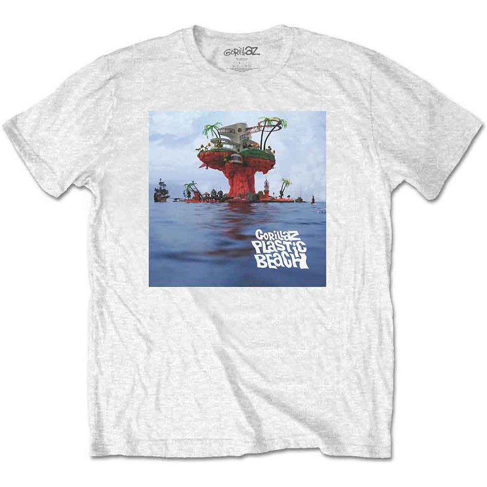 Gorillaz Plastic Beach White