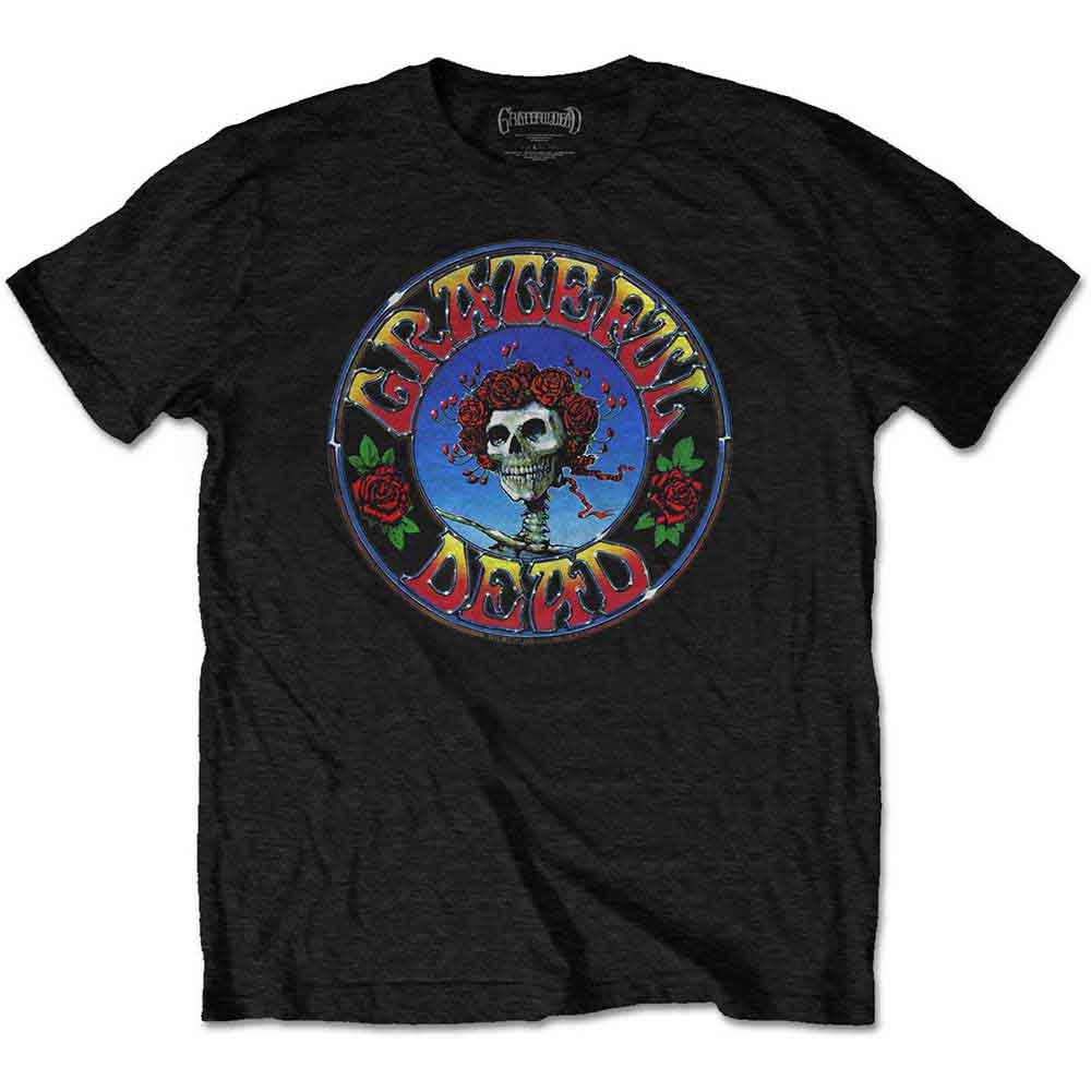 Grateful Dead Bertha Circle Vintage Wash Black