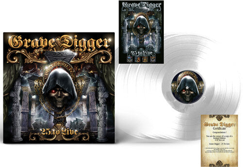 Grave Digger 25 To Live - 4-Disc Record Album - Vinyl LP
