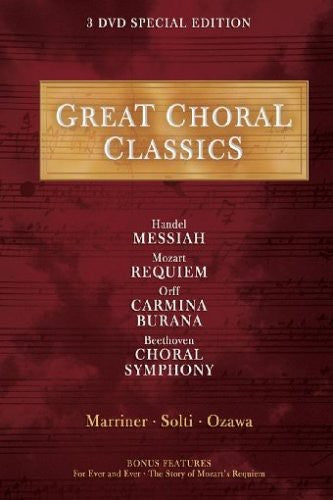 Great Choral Classic - 3-Disc DVD Set