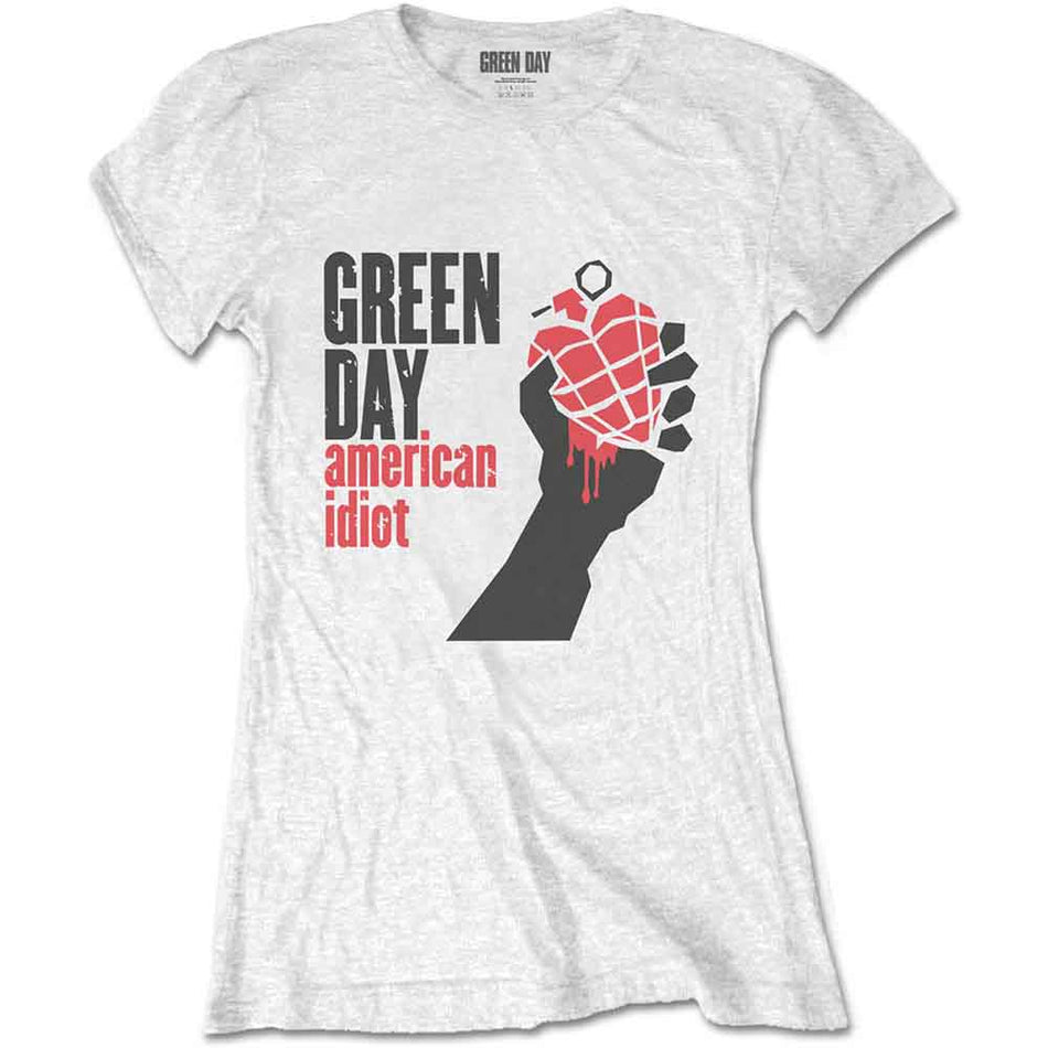 Green Day American Idiot White