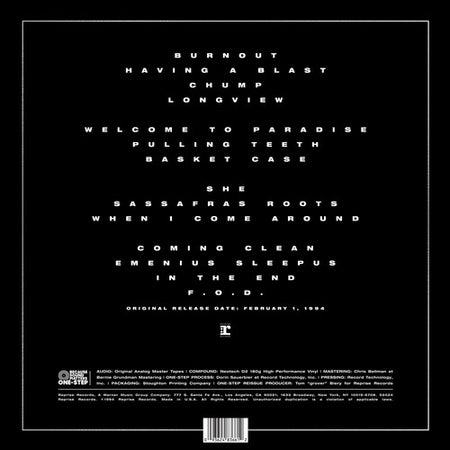 Green Day Dookie (ONE-STEP Vinyl) (Indie Exclusive, Limited Edition, Gatefold LP Jacket, Foil Embossed / Foil Stamped)