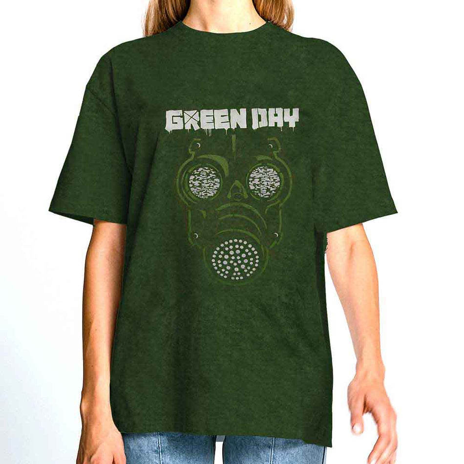 Green Day Gas Mask Green
